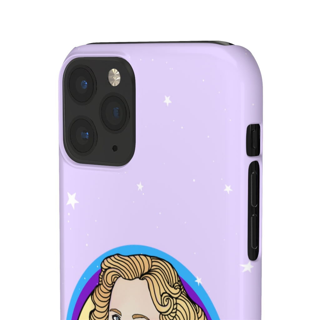 Kitty Forman "Mother Knows Best" Phone Snap Case [lilac]