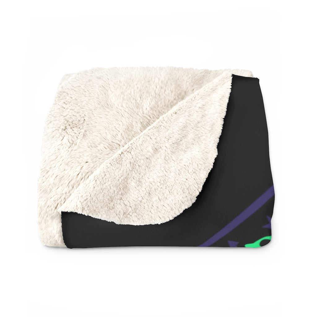 " Truck Drivin'  Magic Mama" Sherpa Fleece Blanket