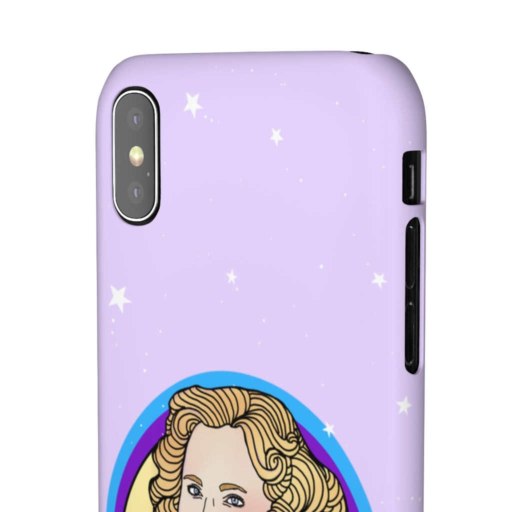 Kitty Forman "Mother Knows Best" Phone Snap Case [lilac]