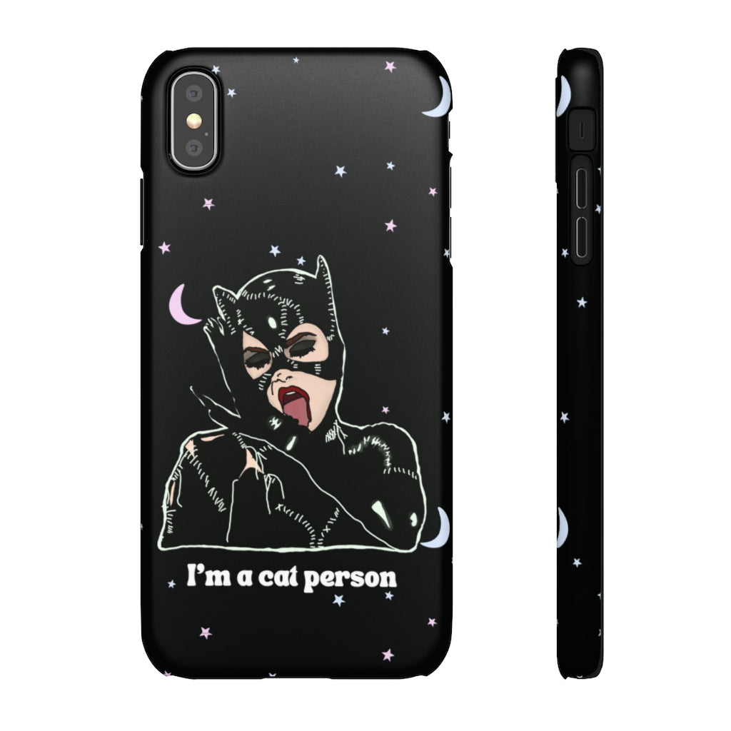 "I'm a Cat Person" Phone Snap Case
