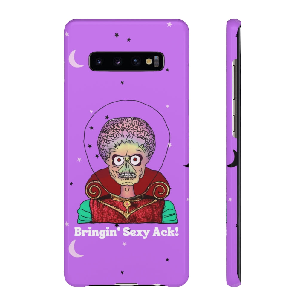 Mars Attacks "Bringin' Sexy Ack!" Phone Snap Case [purple]