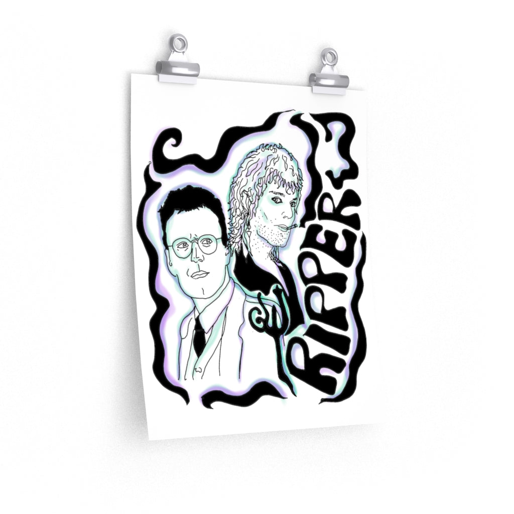 Retro Giles/ Ripper Poster/ Archival Print