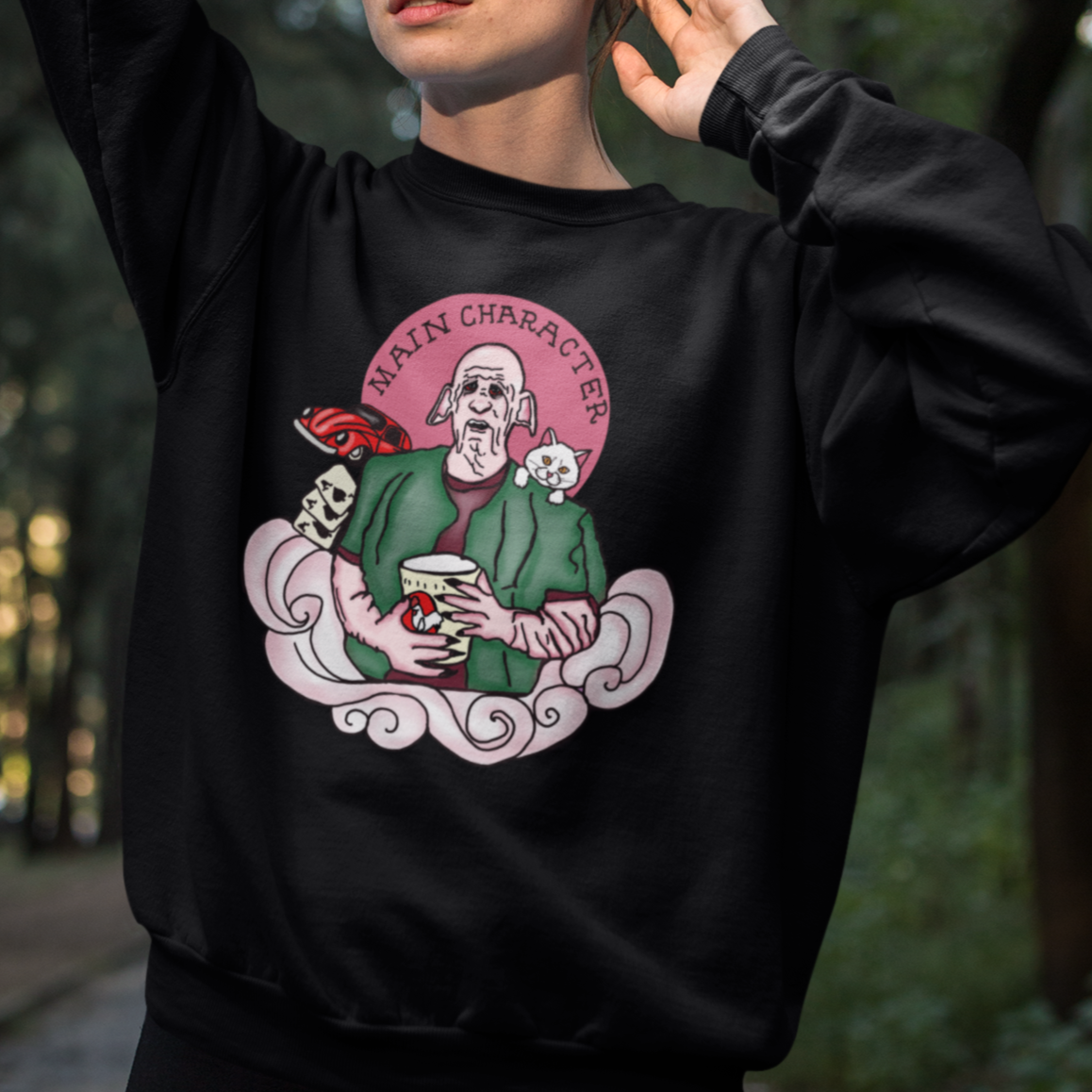 Clem Main Character Unisex Heavy Blend™ Crewneck Sweatshirt