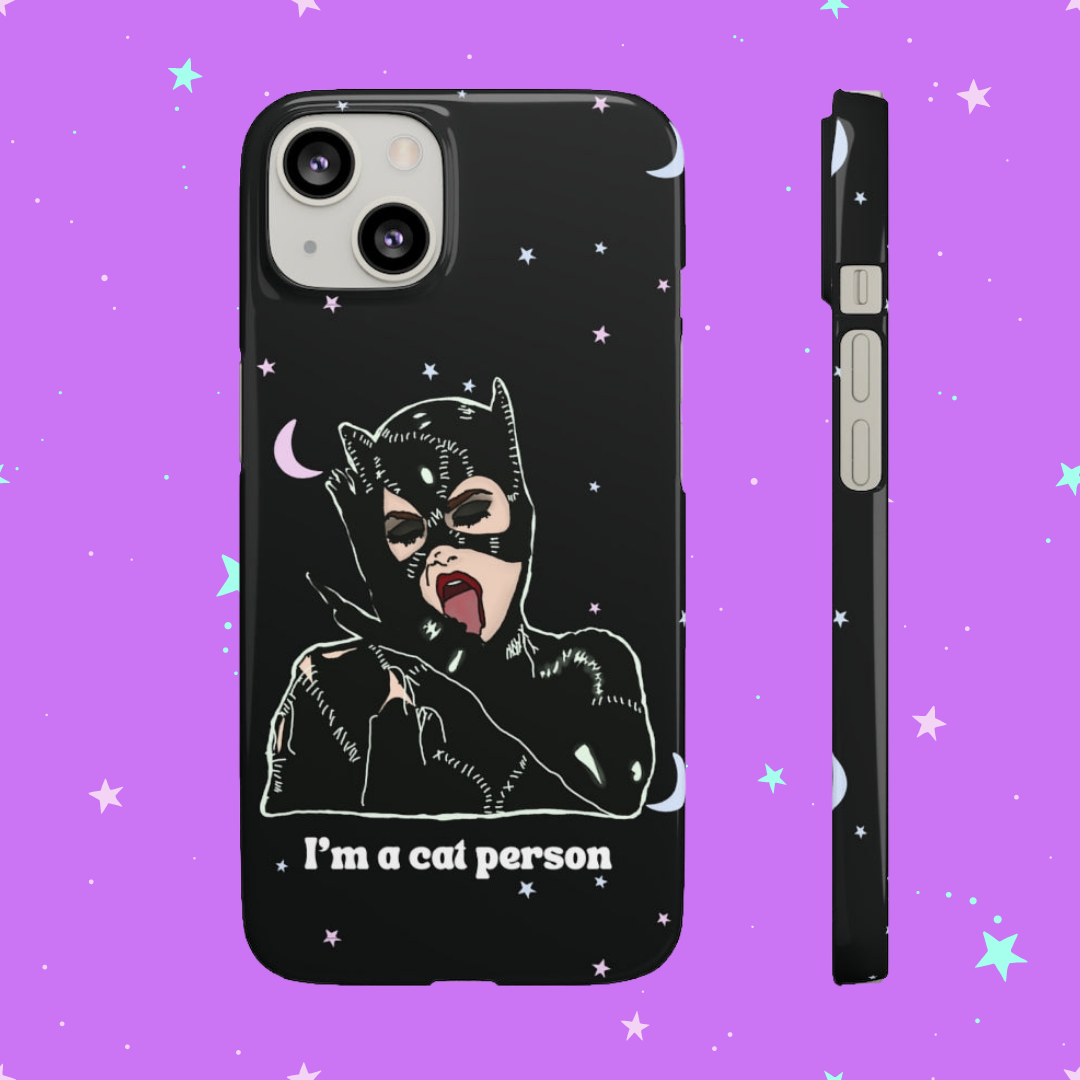 "I'm a Cat Person" Phone Snap Case