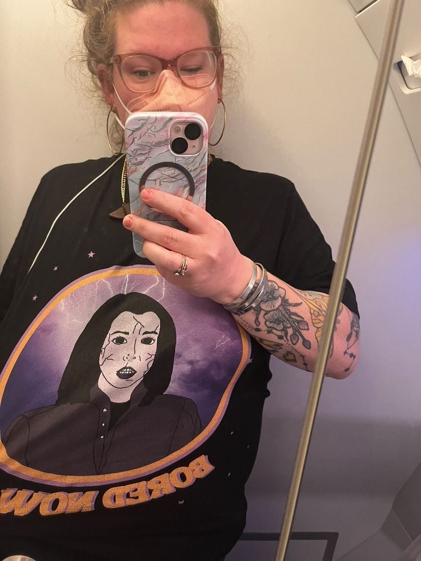 "Bored Now" Dark Willow Unisex T-shirt