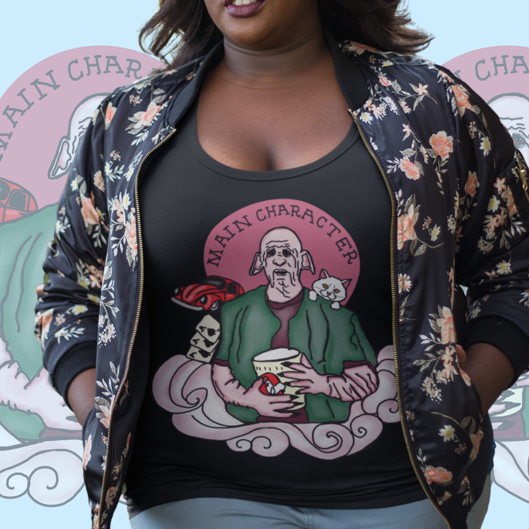 Clem Main Character Racerback Tank