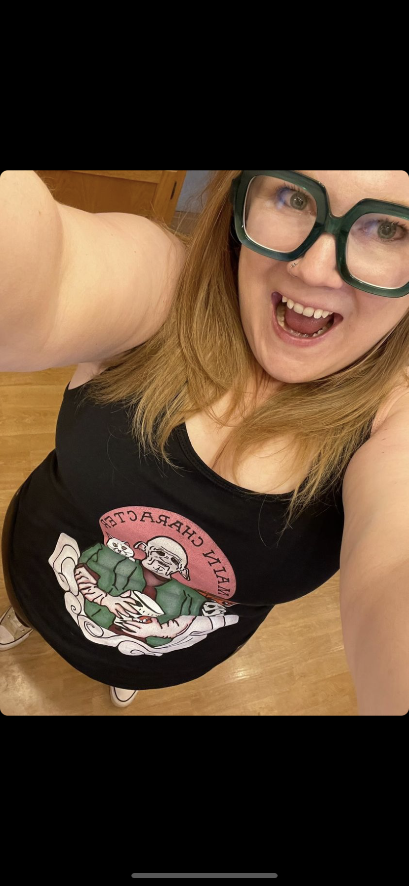 Clem Main Character Racerback Tank