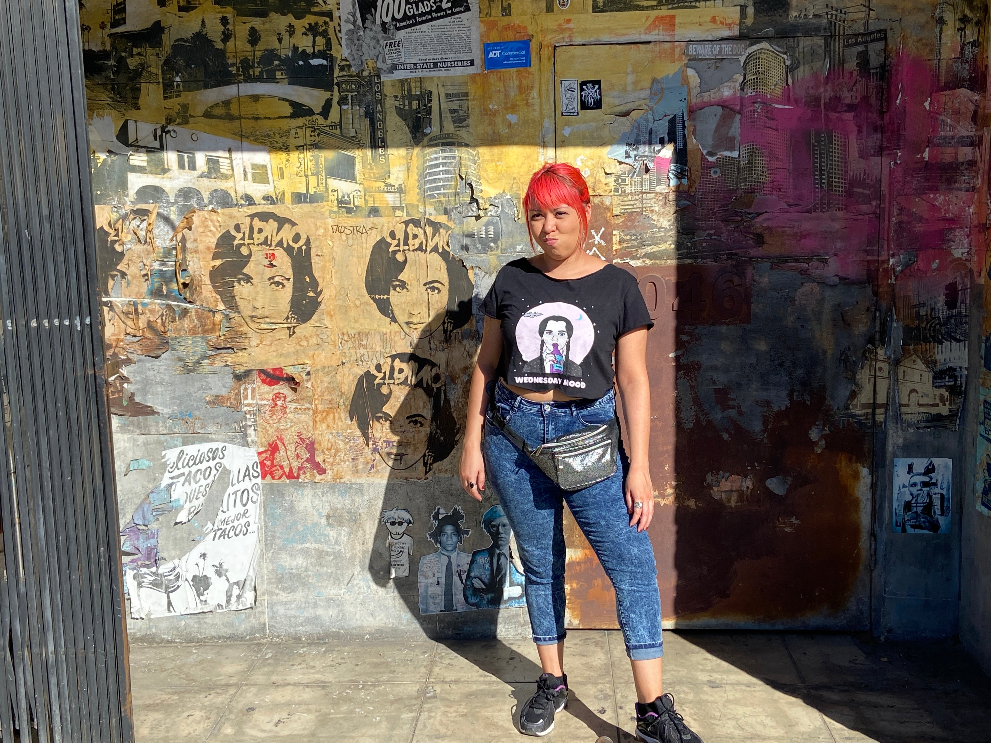 “Wednesday Mood” Wednesday Addams Unisex T-shirt