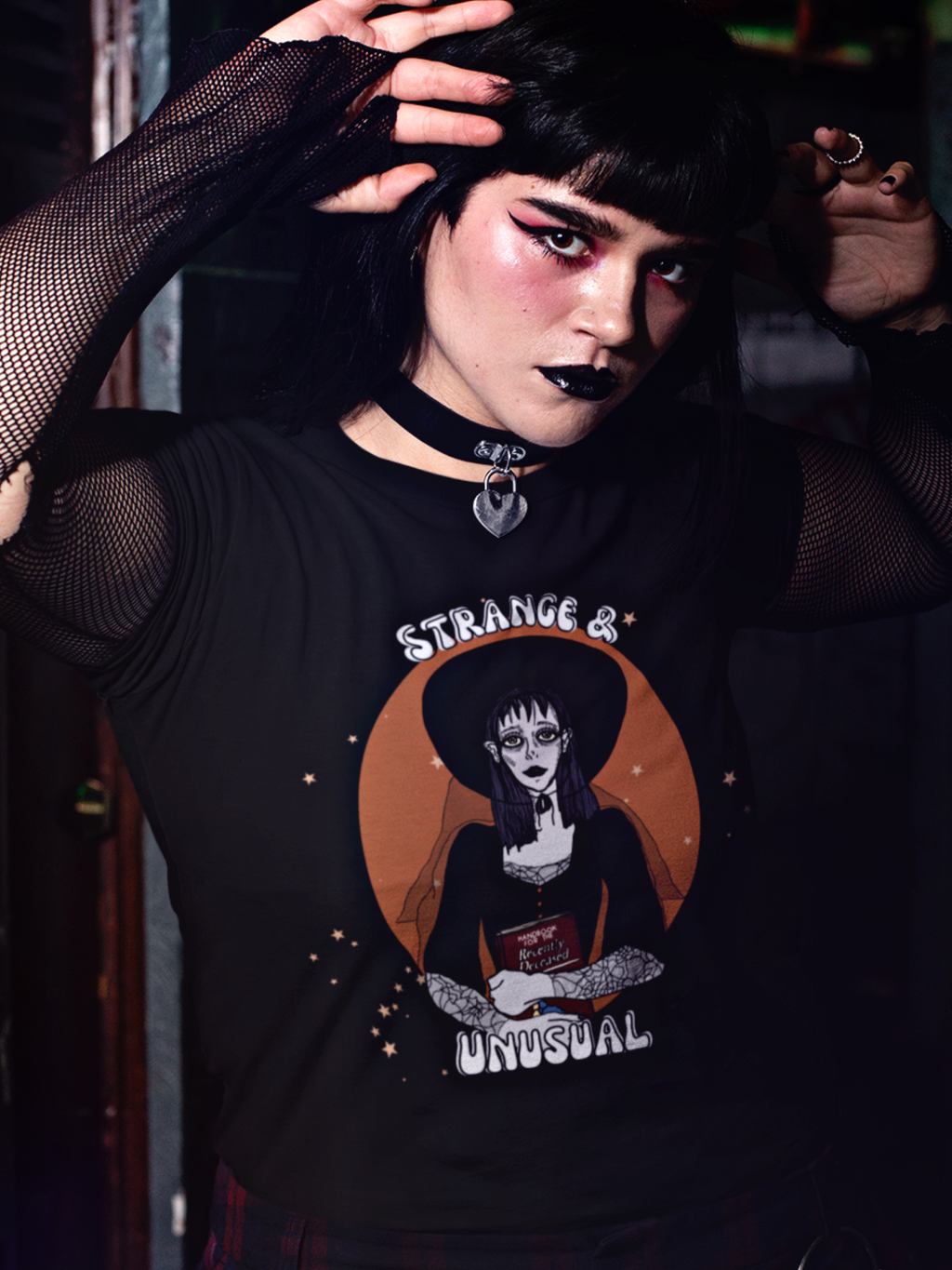 “Strange and Unusual” Lydia Deetz Vintage Style Tee