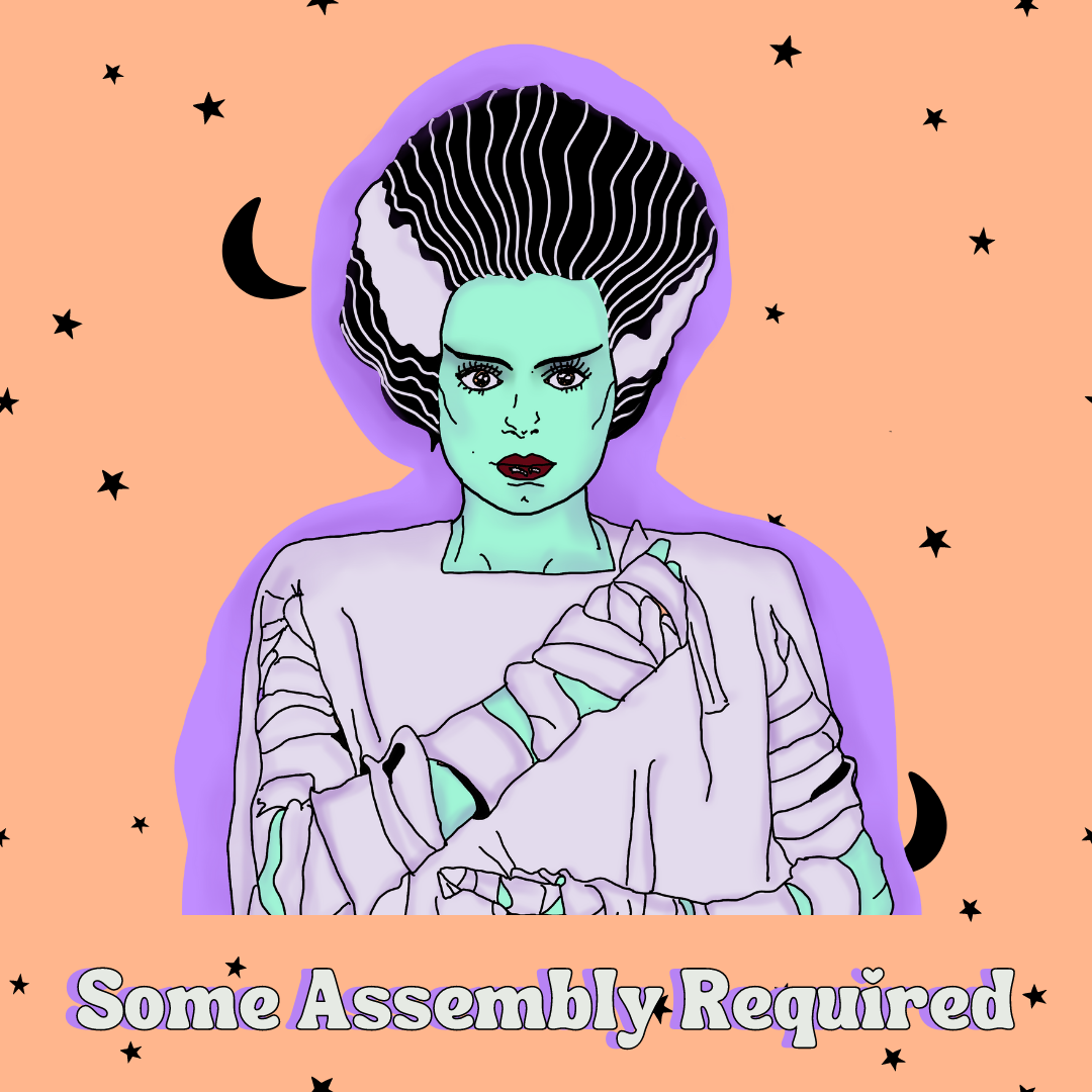 “Some Assembly Required” Bride of Frankenstein Super Soft T-shirt