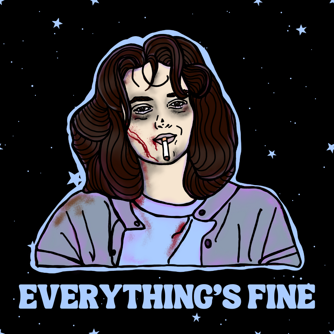 "Everything's Fine" Heathers Super Soft Unisex Tshirt