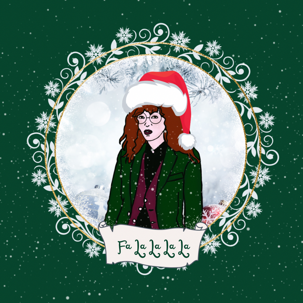 "Fa La La La La" Christmas Unisex Heavy Blend™ Crewneck Sweatshirt