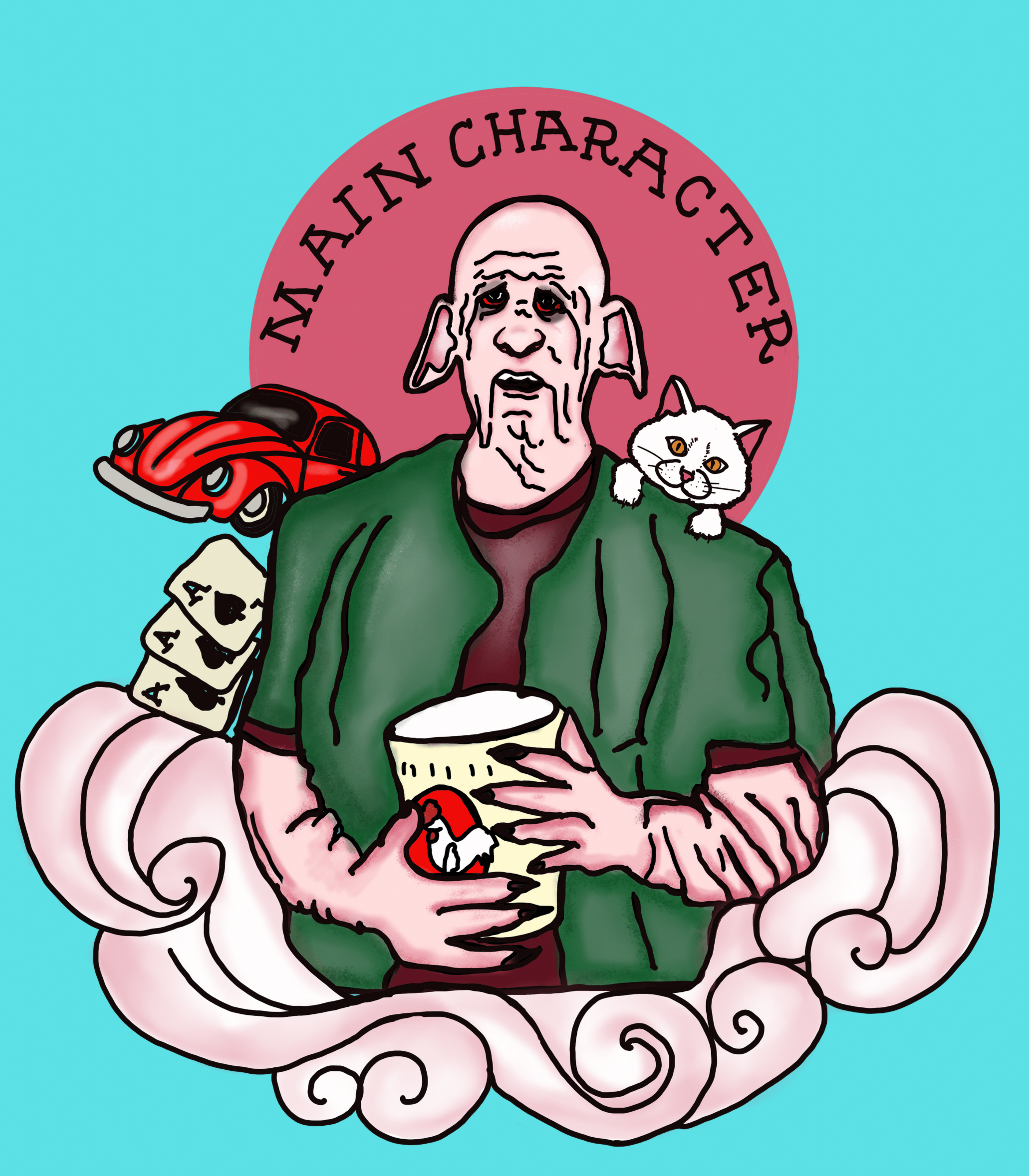 Clem Main Character Racerback Tank