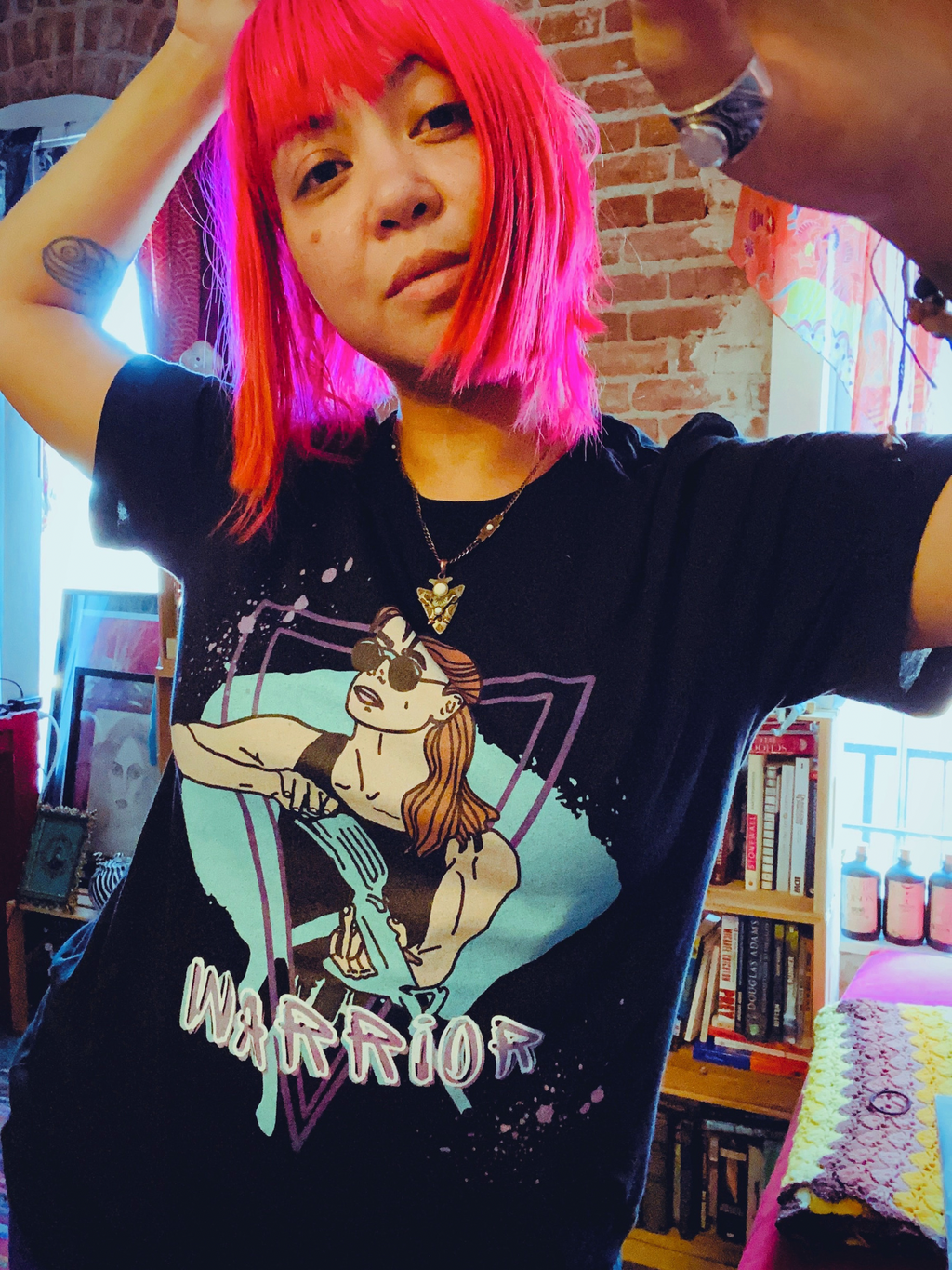 Sarah Connor "Warrior" Super Soft Unisex Tshirt