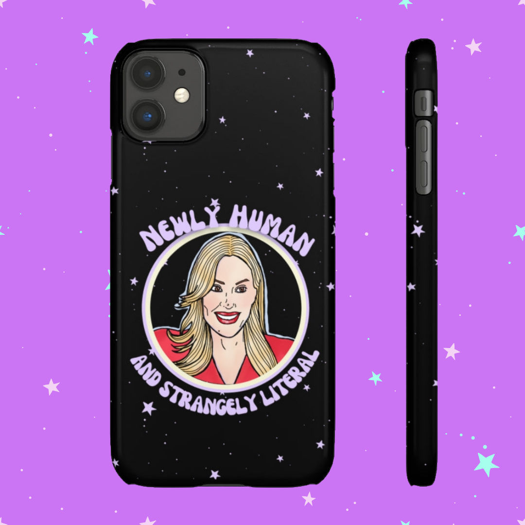 "Newly Human and Strangely Literal" Phone Snap Case