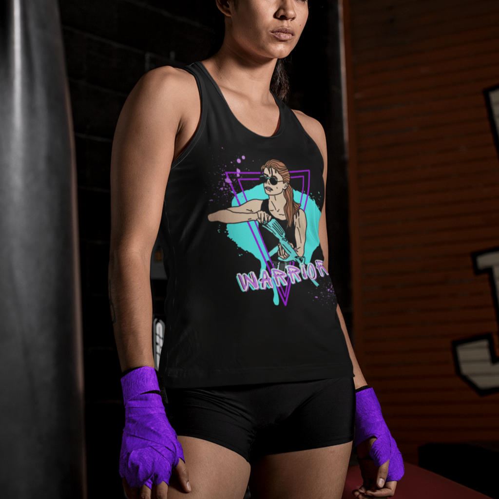 Sarah Connor "Warrior" Racerback Tank