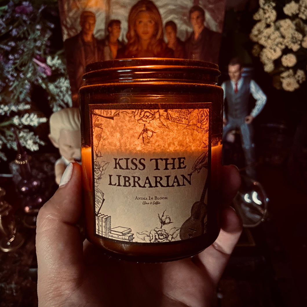 Kiss the Librarian Giles Buffy The Vampire Slayer Candle
