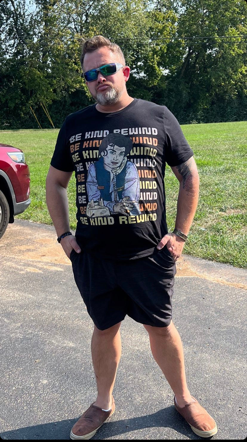 “Be Kind Rewind” ST Vintage Style Unisex Tee