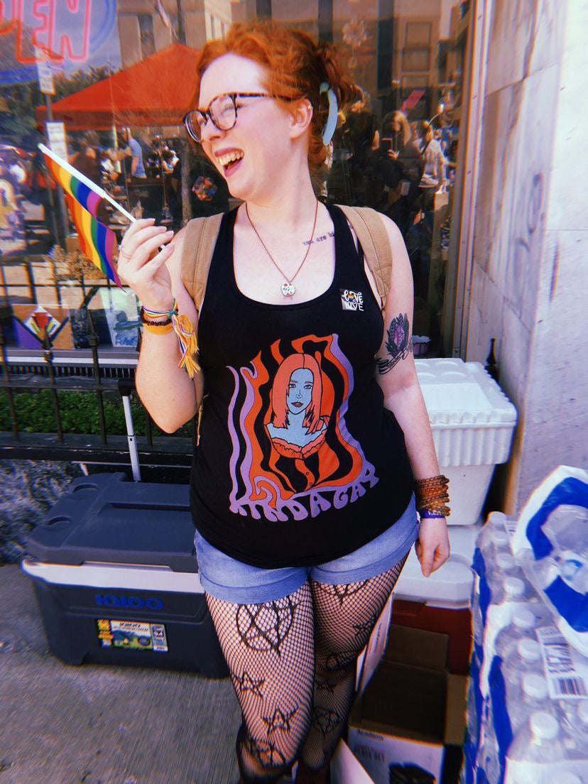 "Kinda Gay" Racerback Tank