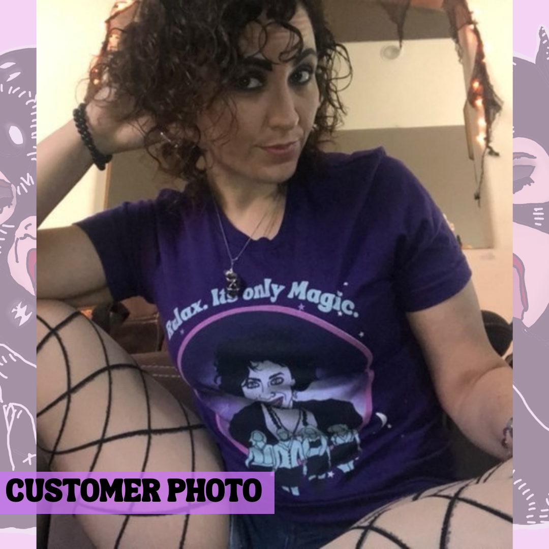 “Relax. It's Only Magic” Nancy Downs Super Soft T-Shirt