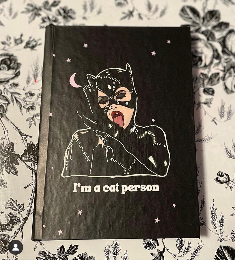 "I'm a Cat Person" Hardcover Lined Journal