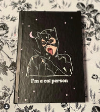 Load image into Gallery viewer, &quot;I&#39;m a Cat Person&quot; Hardcover Lined Journal

