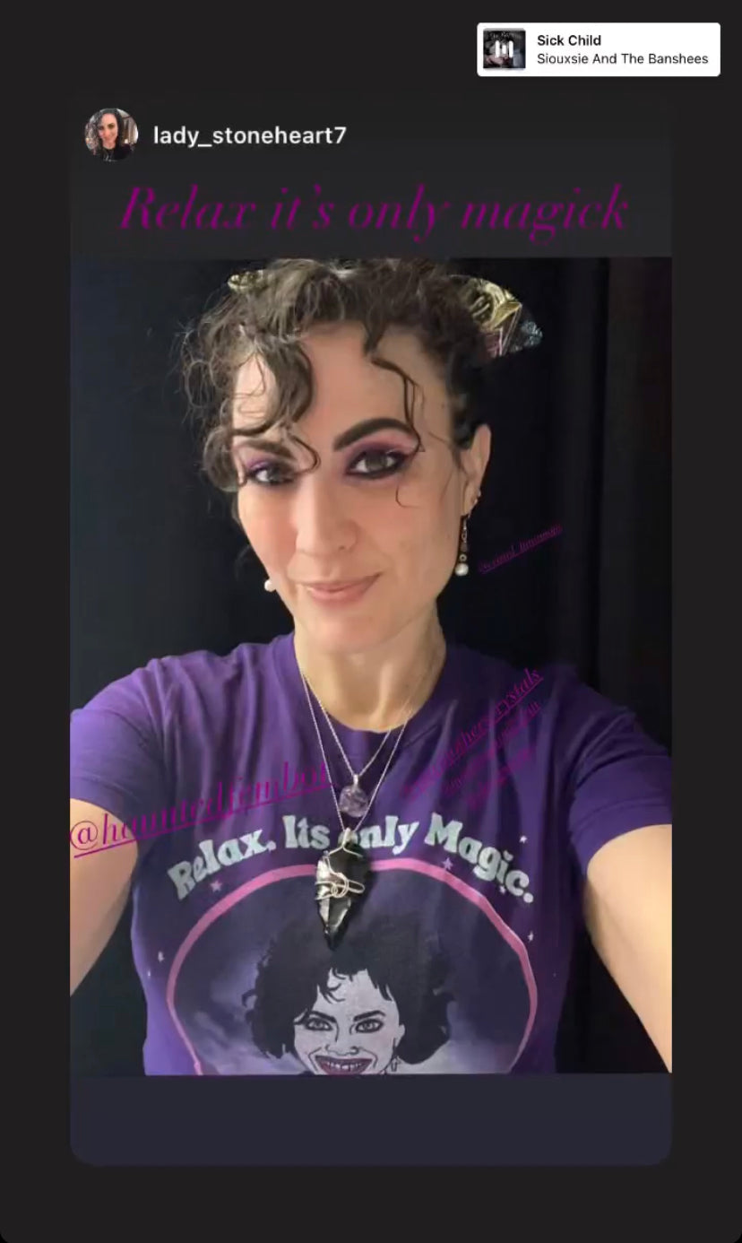 “Relax. It's Only Magic” Nancy Downs Super Soft T-Shirt