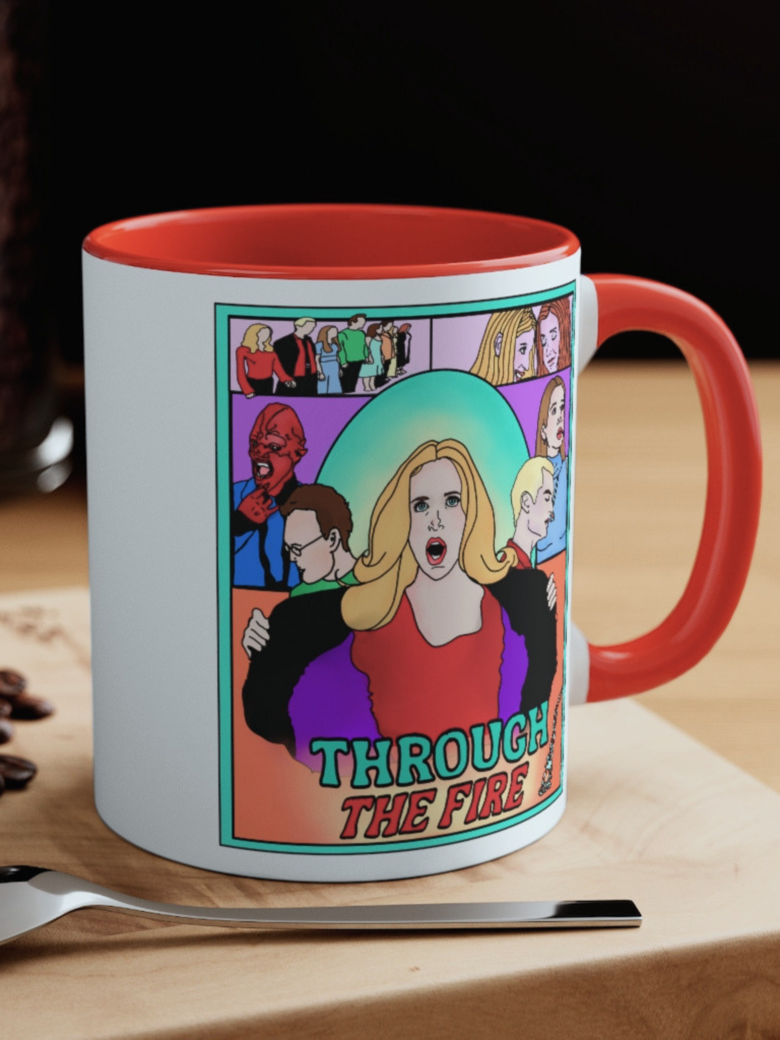 "Through the Fire"  Coffee & Tea Mug