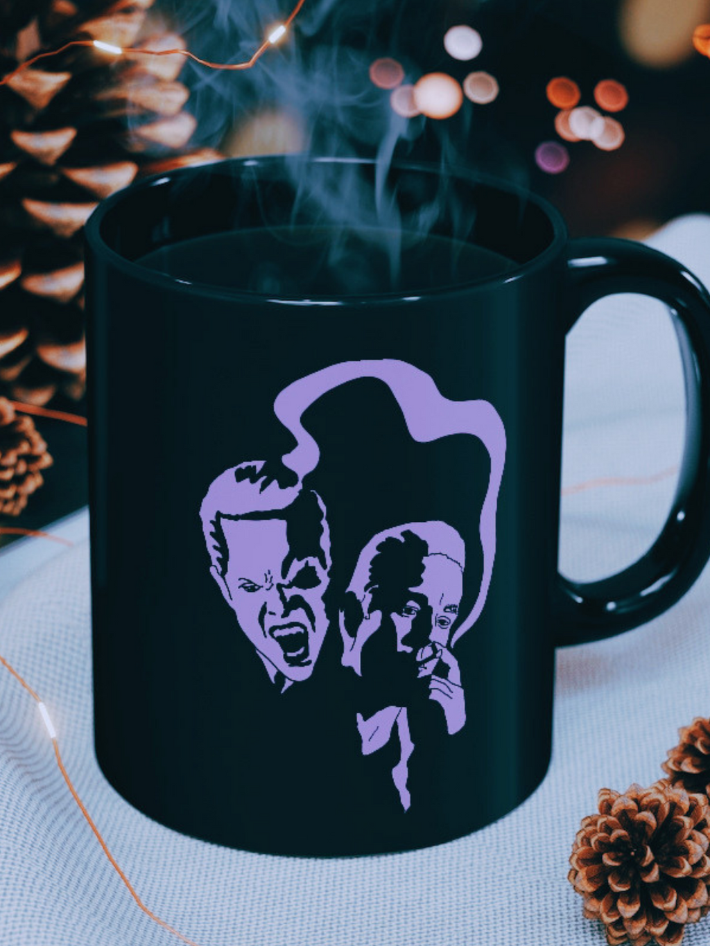 Shadow Spike Black Mug
