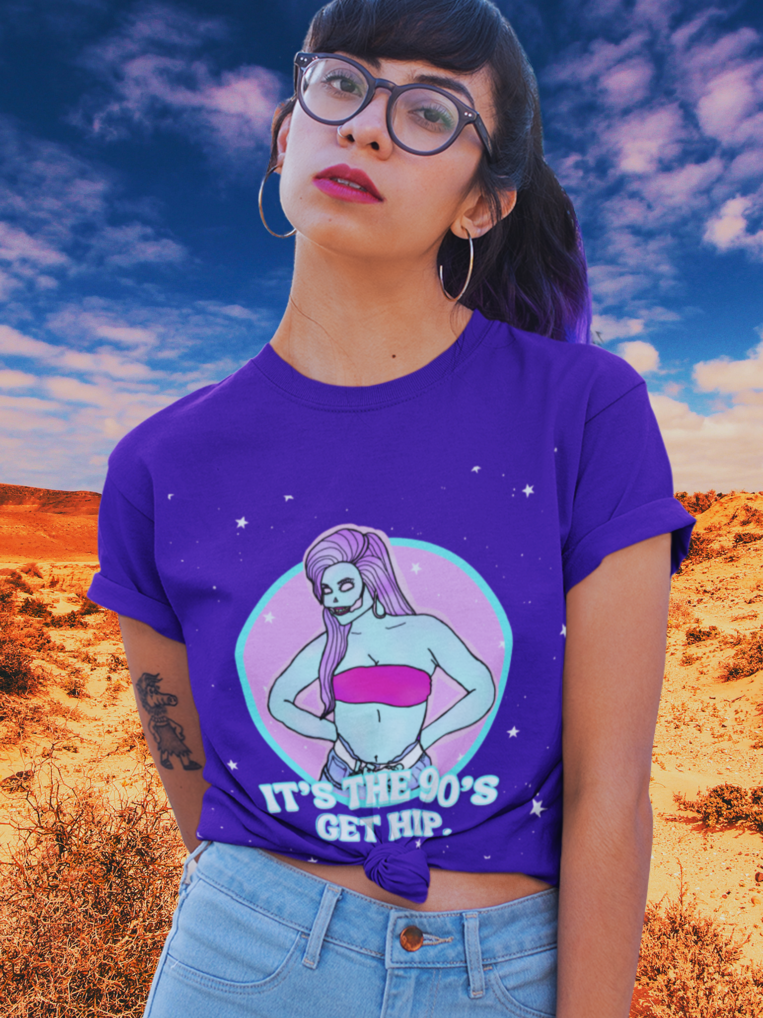 It's the 90's; Get Hip Super Soft Unisex Tshirt