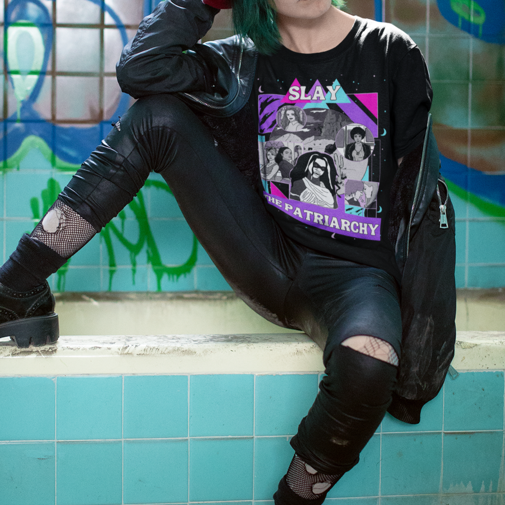 “Slay the Patriarchy” Women of Buffy  Super Soft T-shirt