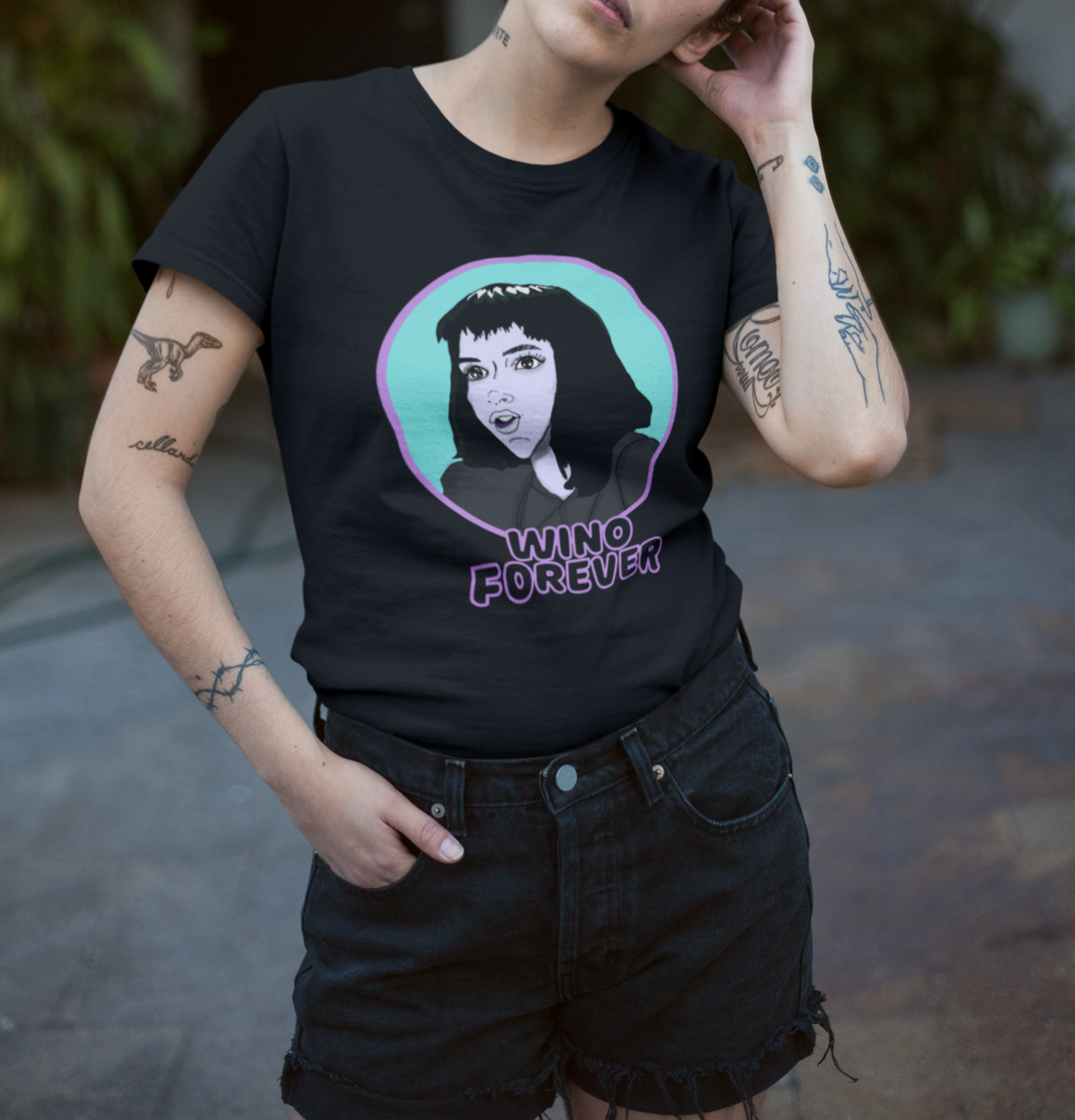 Wino Forever Winona Ryder Super Soft T-Shirt