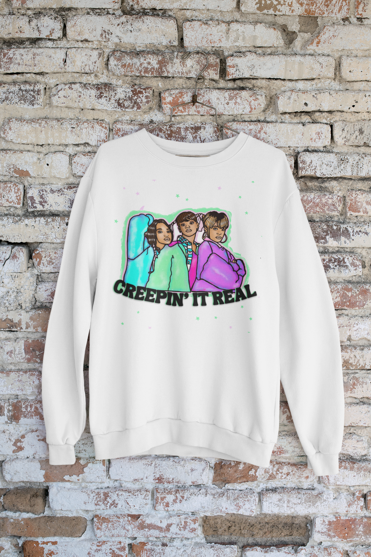 Creepin it Real TLC Crewneck Sweatshirt
