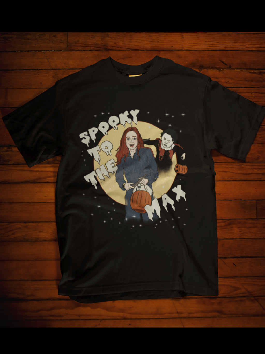 "Spooky to the Max" ST Vintage Style Unisex Tee