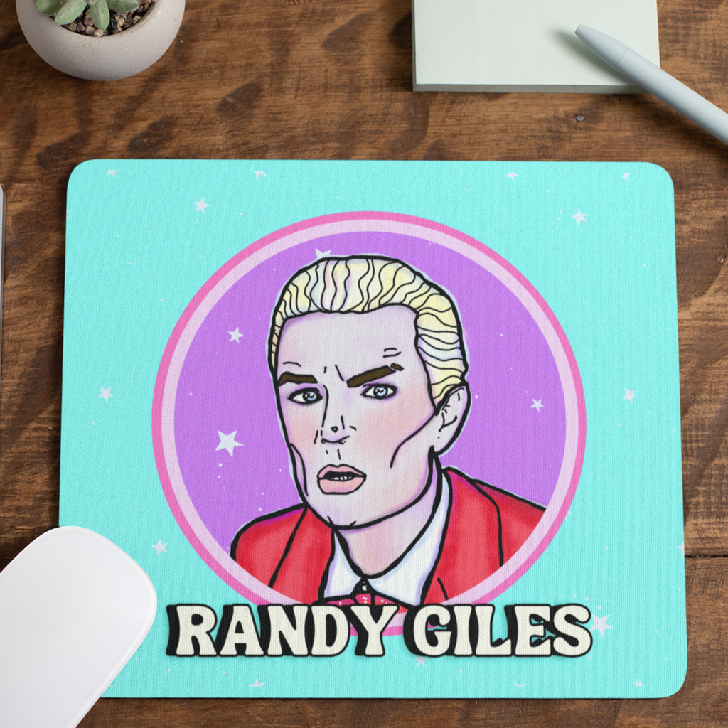 Spike "Randy Giles" Mouse Pad [turqouise]
