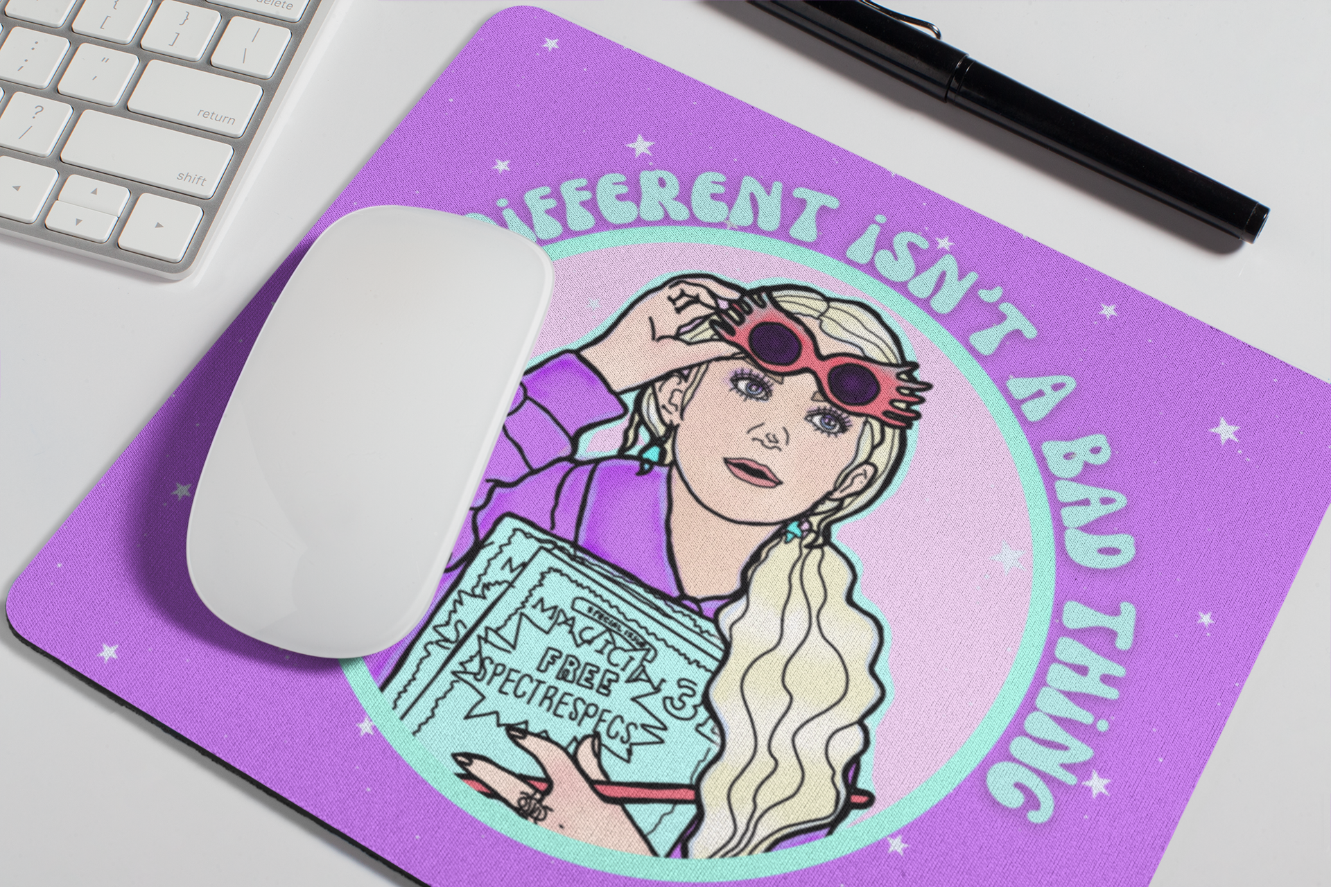 Being Different isn't a Bad Thing Mouse Pad
