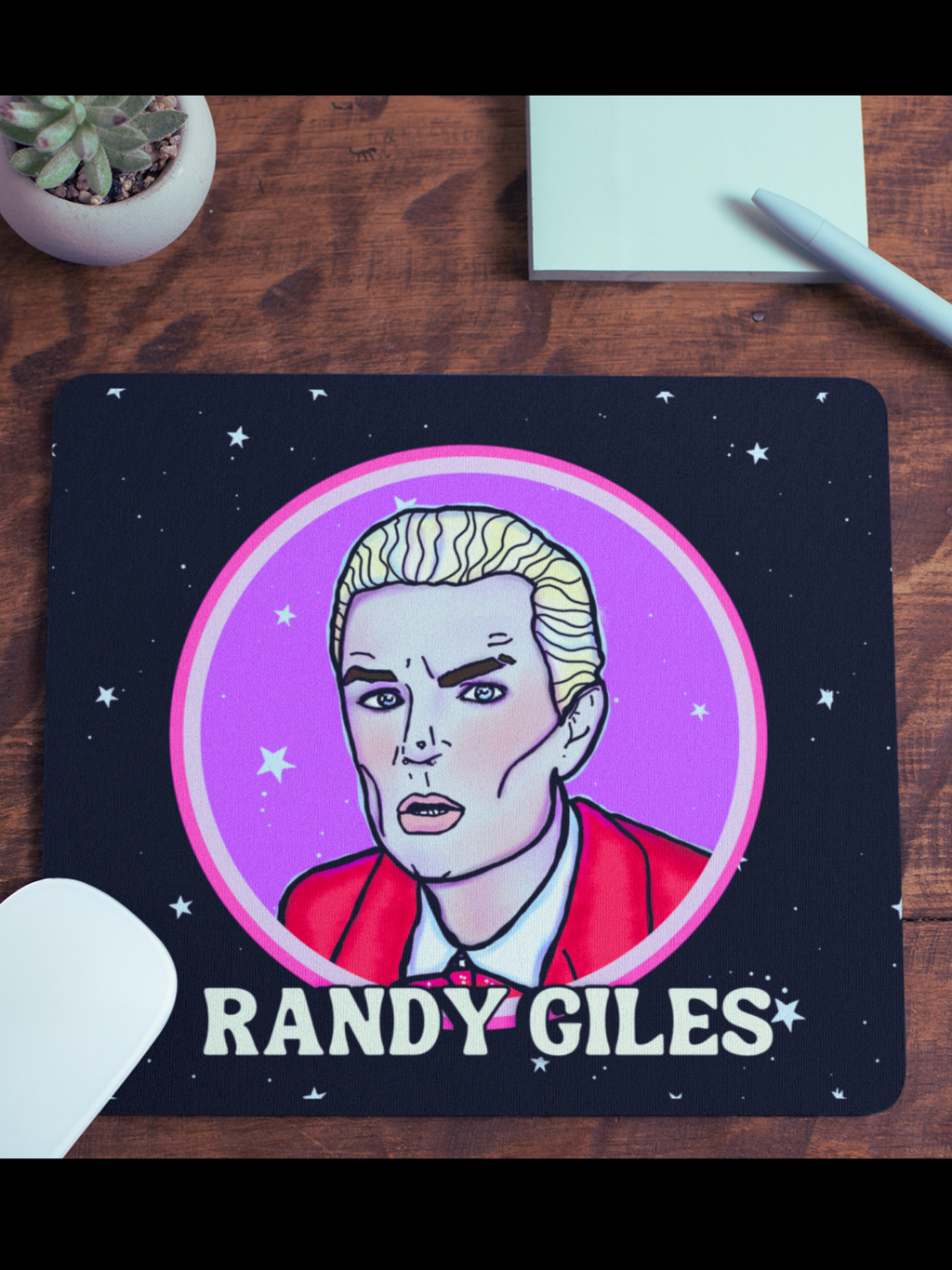 Randy Giles Mouse Pad  [black]