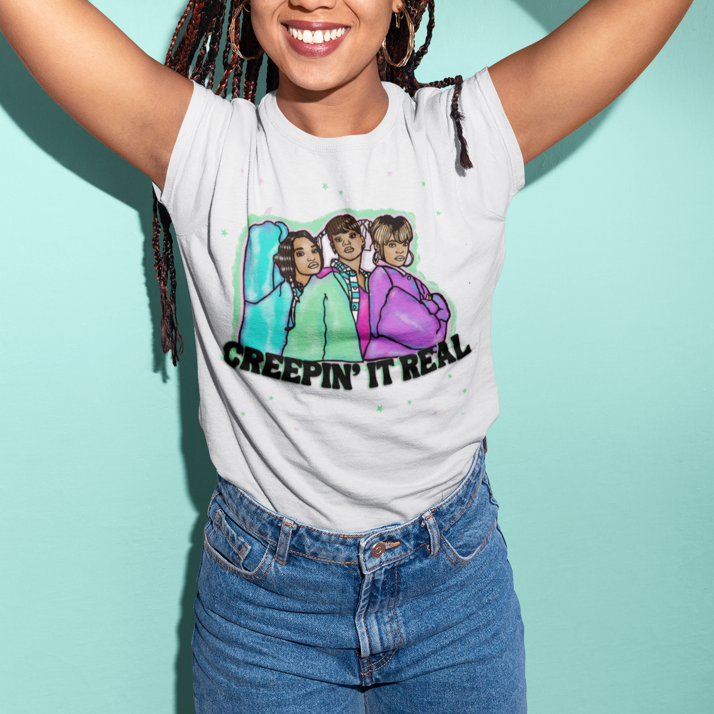 Creepin' It Real TLC Super Soft T-shirt