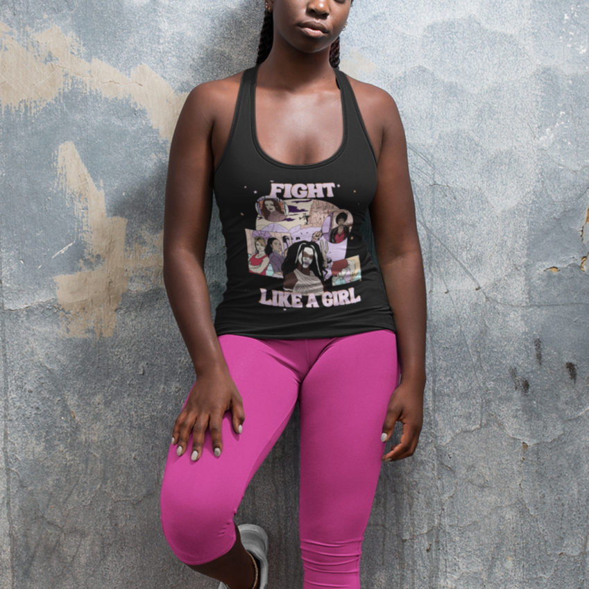 Fight Like a Girl Racerback Tank