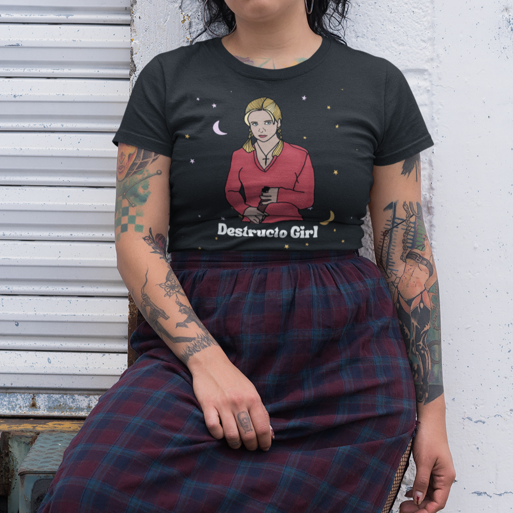 “Destructo Girl” Buffy Super Soft T-shirt