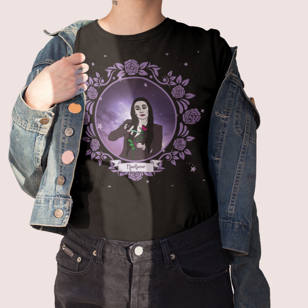 “Nurturer” Morticia Unisex T-shirt