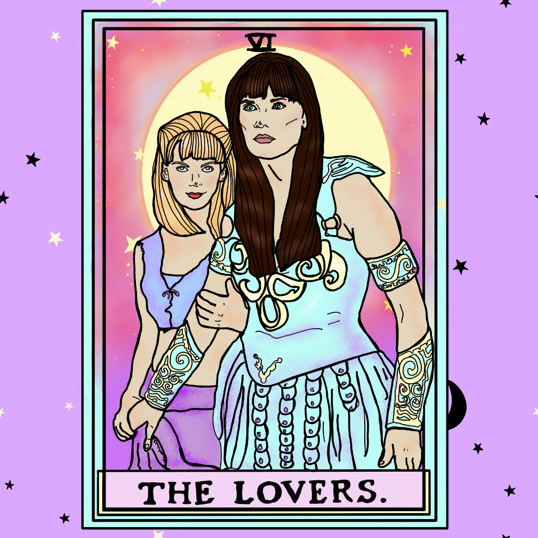 "The Lovers" Xena & Gabrielle Super Soft Unisex Tshirt