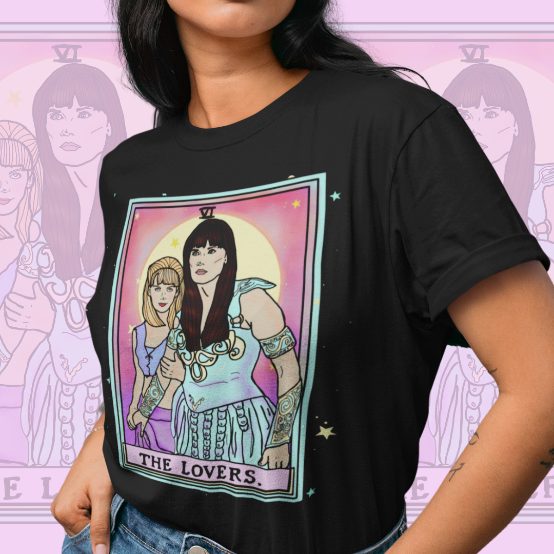 "The Lovers" Xena & Gabrielle Super Soft Unisex Tshirt